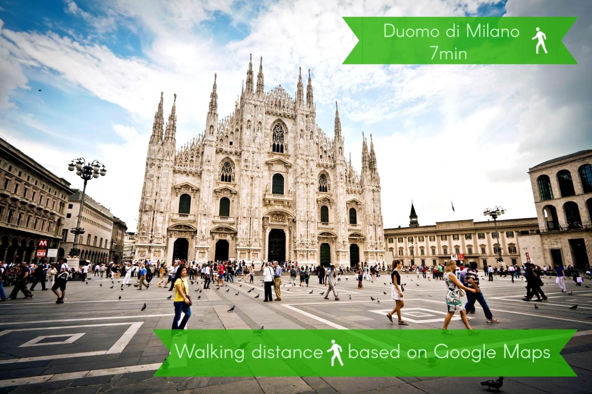 San Babila Central Tower With Panoramic Terrace Overlooking Duomo By Rentopolis Milano Exteriör bild